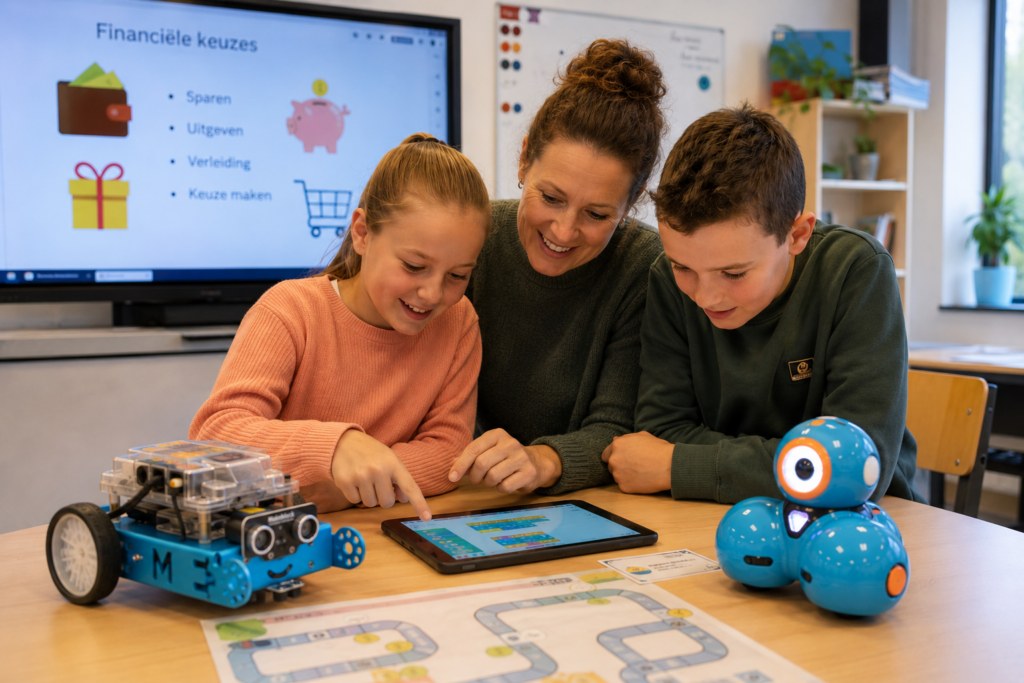Robotlessen financiële geletterdheid – WailSalutem Foundation